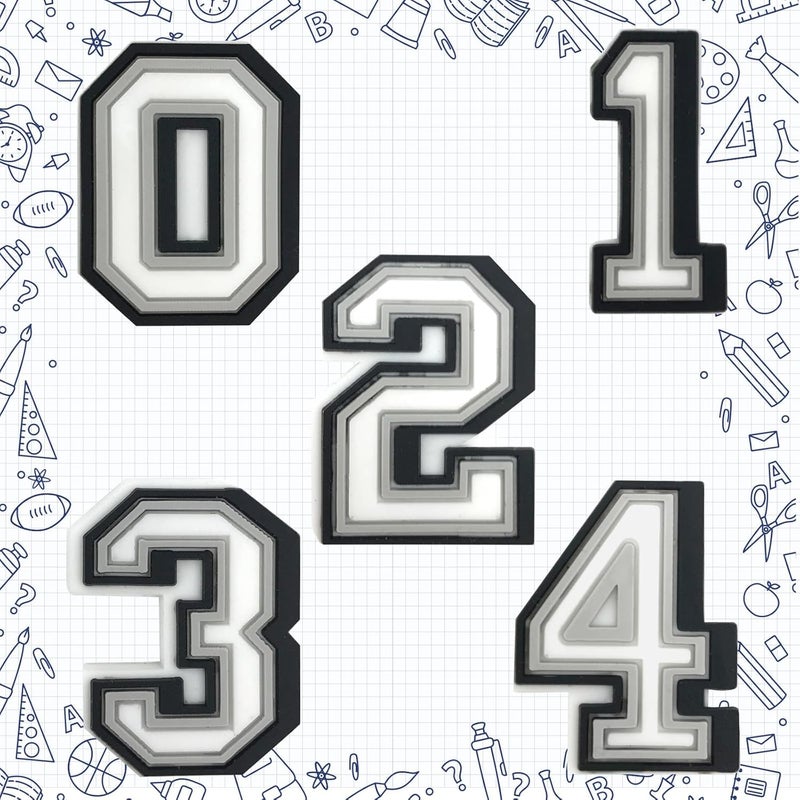 BULKITEM 25PCS Sports Shoe Decoration Charms,Basketball Soccer Baseball Golf Football Shoe Decoration Charms - Image 5